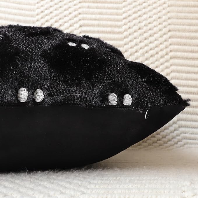 4TH Emotion Halloween Ghost Decorative Pillow Covers 16x16 Set of 2 - Image 3