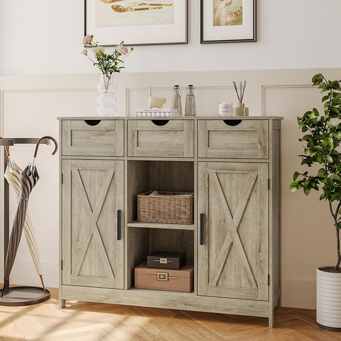 Storage Cabinet, Coffee Bar Cabinet - Image 6