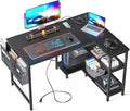 ODK 40 Inch Small L Shaped Gaming Computer Desk by ODK
