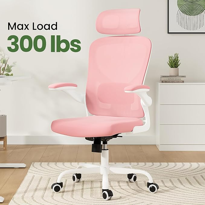 Ergonomic Office Chair, Comfy Home Office Chair High Back Computer Chair - Image 8