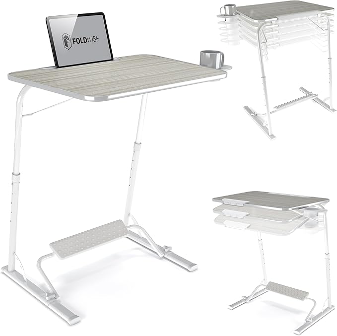 FoldWise Upgraded Folding TV Tray Table by FoldWise