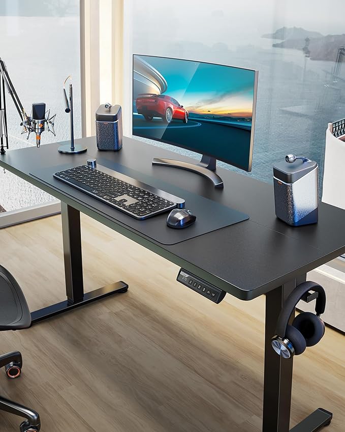 ErGear Height Adjustable Electric Standing Desk, 55 x 28 Inches Sit Stand up - Image 2