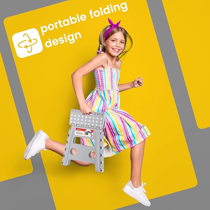 ACSTEP Folding Step Stool 13'' Foldable Step Stool - Image 6