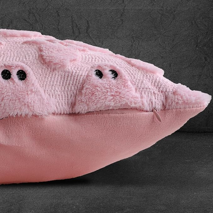 4TH Emotion Halloween Ghost Decorative Lumbar Pillow Covers 12x20 Set of 2 - Image 3