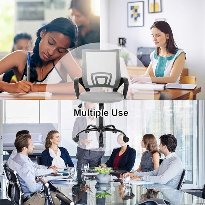 BestOffice Office Chair Ergonomic Cheap Desk Chair Mesh Computer Chair Lumbar - Image 7