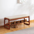 latifolia Solid Wood Bench, Entryway Shoe Bench by Latifolia