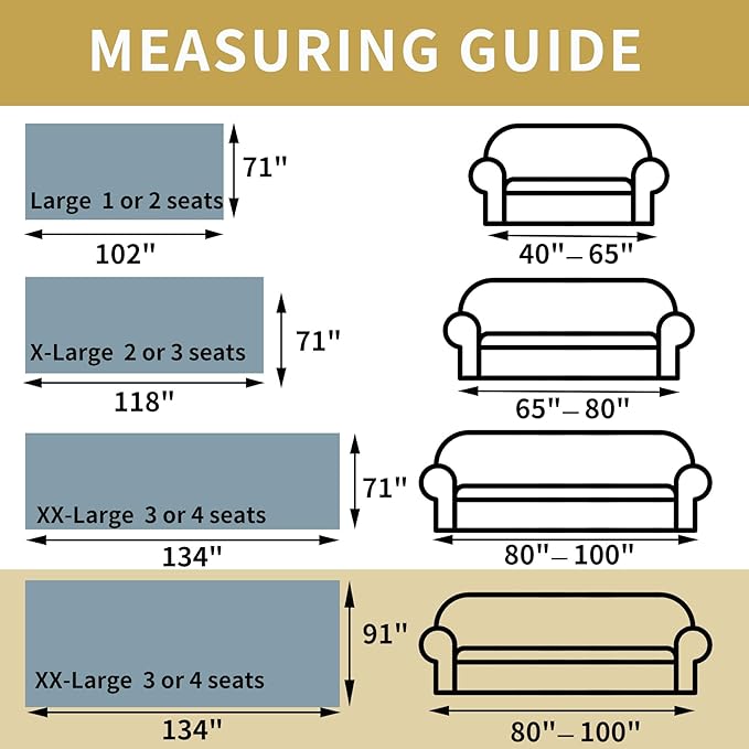 Non Slip Sofa Covers Couch Covers - Image 5