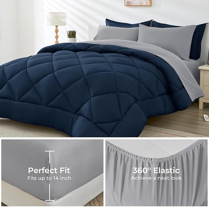 HEVUMYI Twin Comforter Set - Image 4