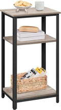 Yaheetech 30 in Tall End Table, 3-Tier by Yaheetech