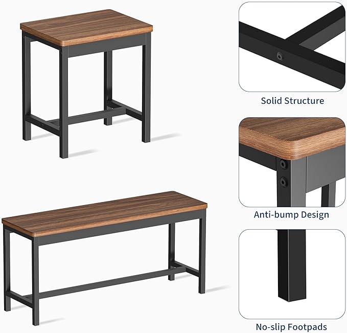 GarveeHome 5-Piece Dining Table Set - Image 6