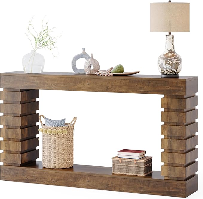 Tribesigns 70.8-Inch Long Console Table, Wood Entryway Table - Image 9