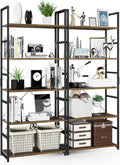 NUMENN 5 Tier Bookshelf, Modern Book Shelf by NUMENN