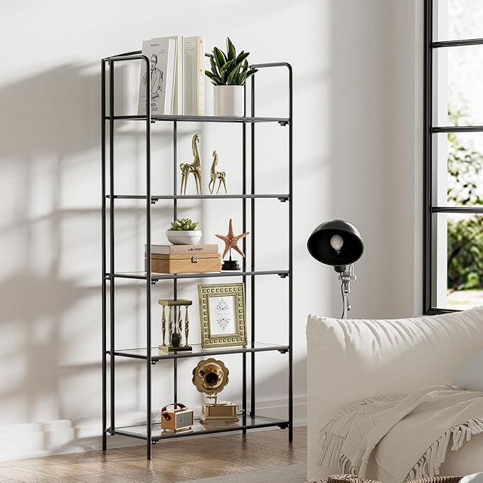 Crofy No Assembly Folding Bookshelf - Image 2