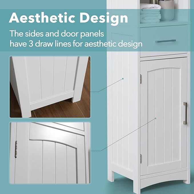 Tall Bathroom Storage Cabinet - Image 5