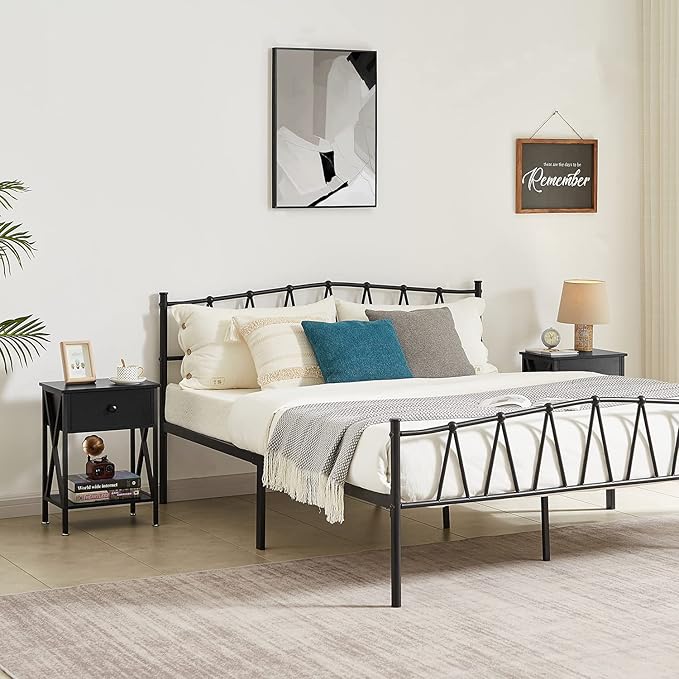 VECELO Nightstands, Modern End Side Tables, Night Stand - Image 9
