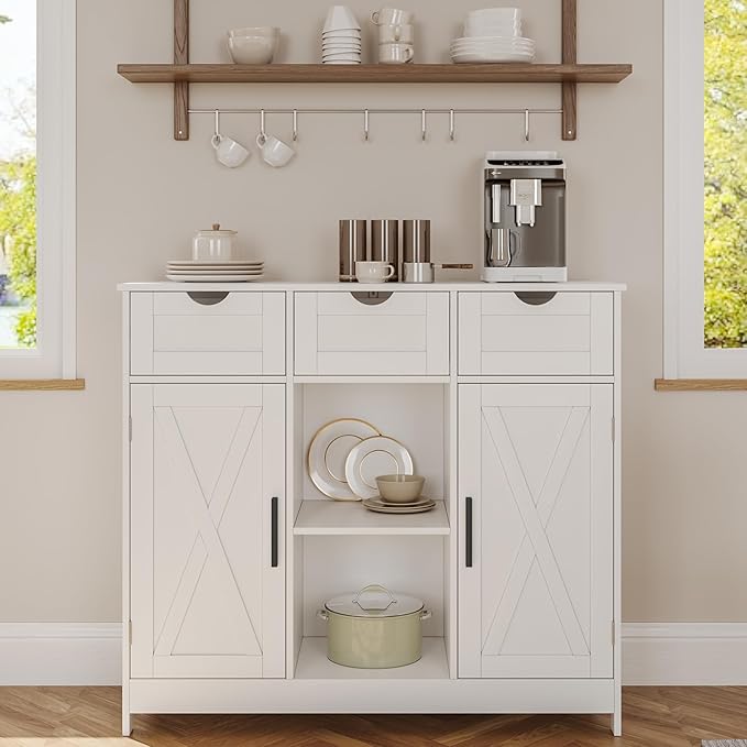Storage Cabinet, Coffee Bar Cabinet by Viaozutis
