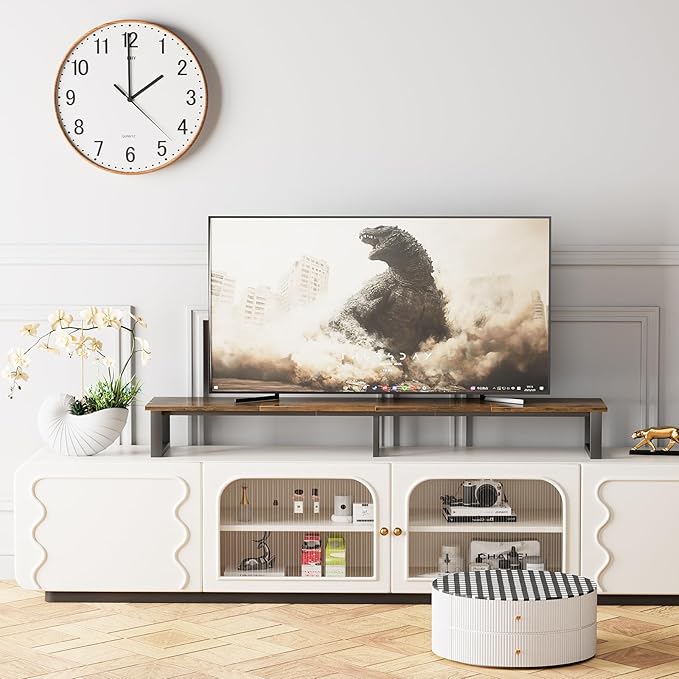 59" Large TV Riser Stand for 32-75 Inch TV, TV Shelf - Image 8
