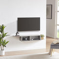 Floating TV Stand, Wall Mounted Entertainment Center and Cabinet Shelf by GHC