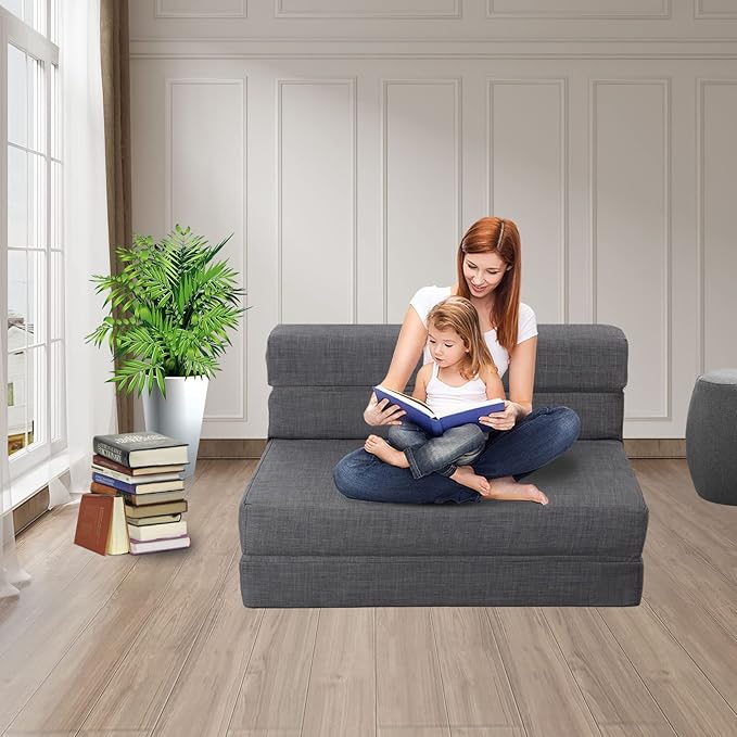 Queen Size Folding Sofa Couch Memory Foam - Image 7