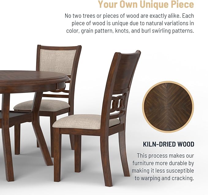 New Classic Furniture Gia 5-Piece Round Dining Set - Image 4