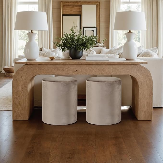 Get Set Style Modern Round Ottoman - Image 7
