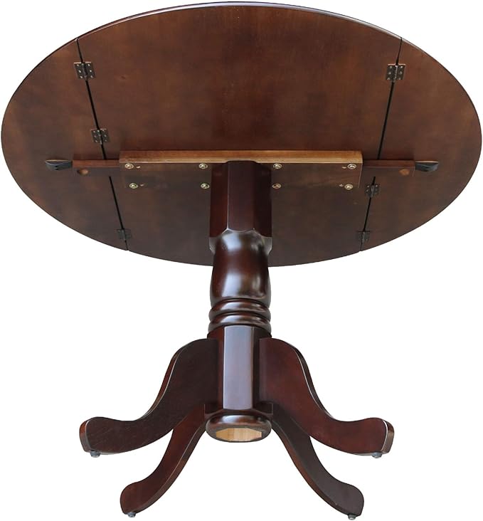 IC International Concepts, Solid Real Wood, Sturdy Parawood, Rich Mocha - Image 11