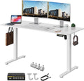Electric Standing Desk Adjustable Height 55"x24" Stand Up Desk by Unknown