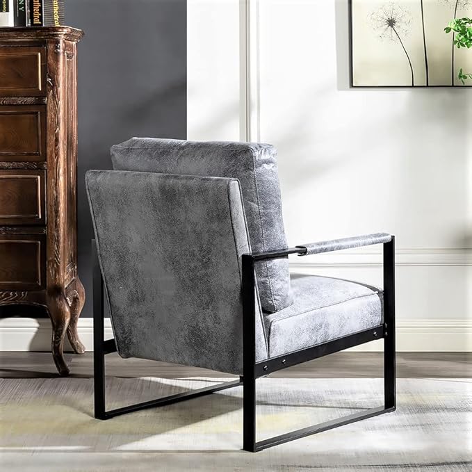 Container Furniture Classic Mid Century Modern Accent Chair - Image 6