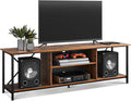 WLIVE TV Stand for 70 Inch TV, Entertainment Center by WLIVE