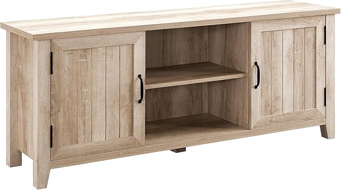 Walker Edison Buren Classic Grooved Door TV Stand by WalkerEdison