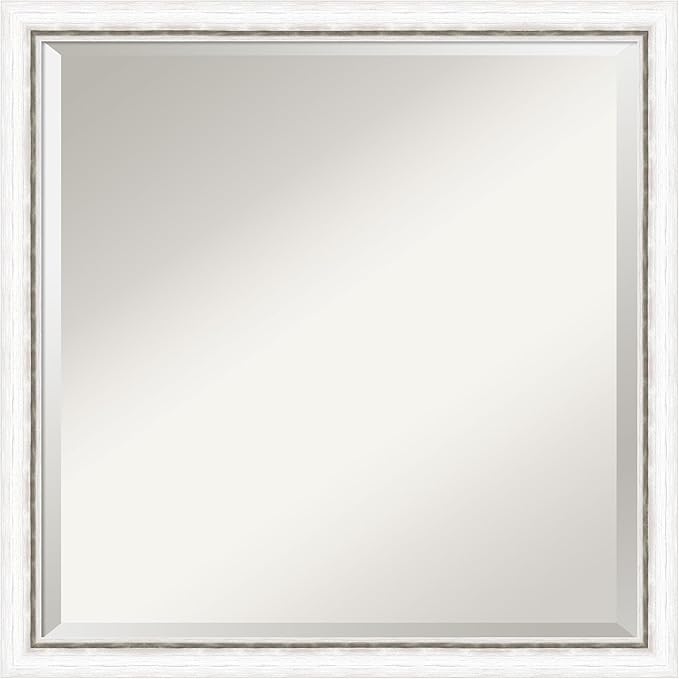 Amanti Art White Bathroom Mirror by AmantiArt