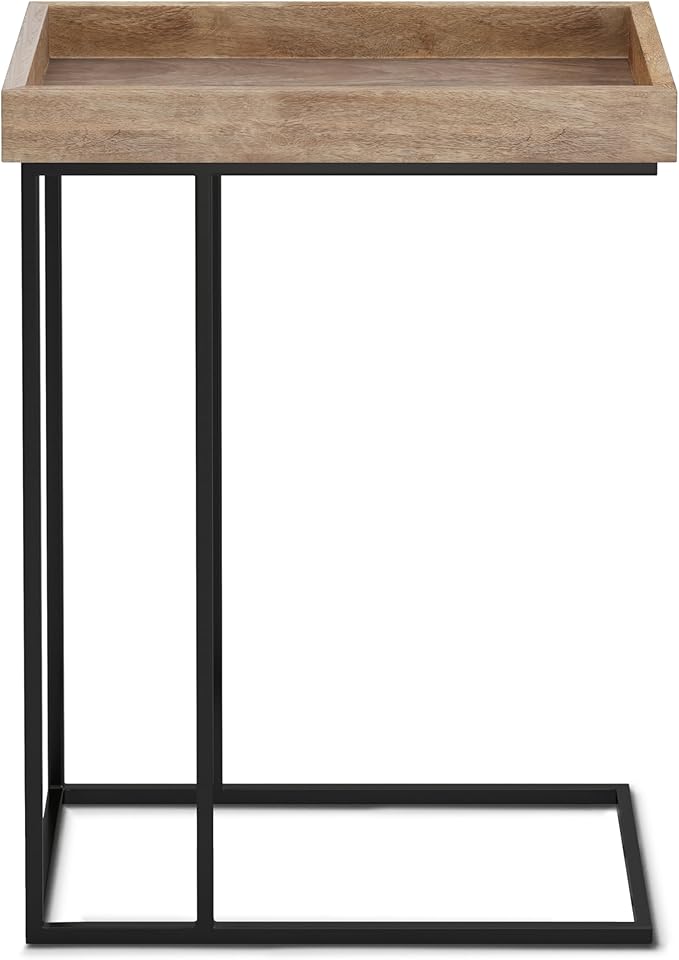 SIMPLIHOME Gallagher SOLID MANGO WOOD and Metal 12 inch Wide Rectangle - Image 7