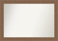Amanti Art Brown Bathroom Mirror by AmantiArt