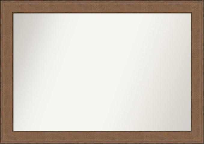 Amanti Art Brown Bathroom Mirror by AmantiArt