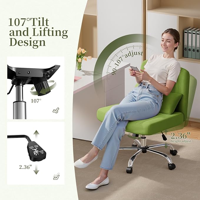 Warmiehomy Criss Cross Office Chair - Image 3