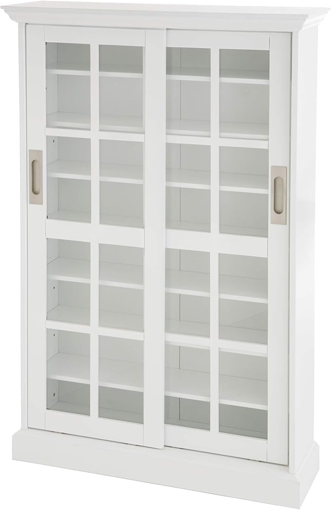 Furniture HotSpot Sliding Door Media Cabinet by FurnitureHotSpot