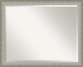 Amanti Art Silver Bathroom Mirror by AmantiArt
