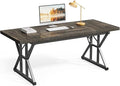 LITTLE TREE 70.8-Inch Large Executive Desk, Extra Long Computer Office Desk by LITTLETREE