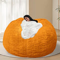BCU 7FT Big Bean Bag for Adults Kids Without Filling Oversized Bean Bag Chair by BCU