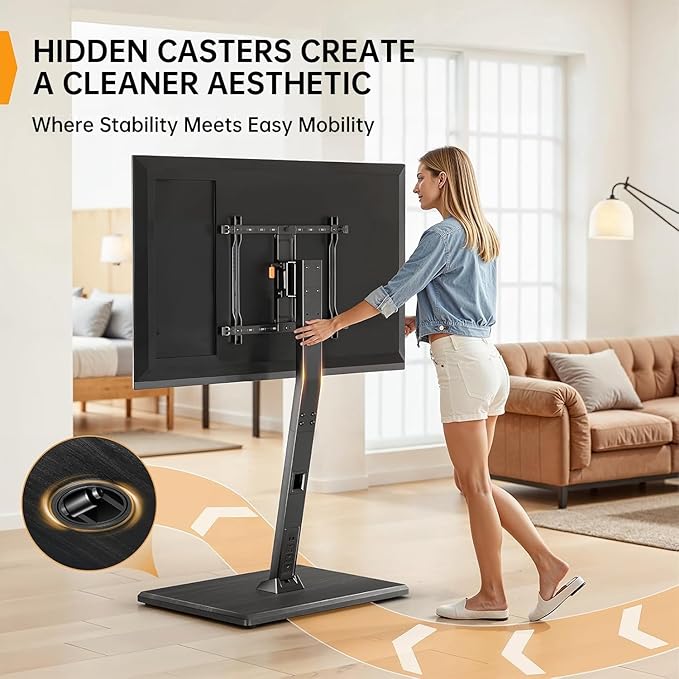 Perlegear Rolling TV Stand - Image 2