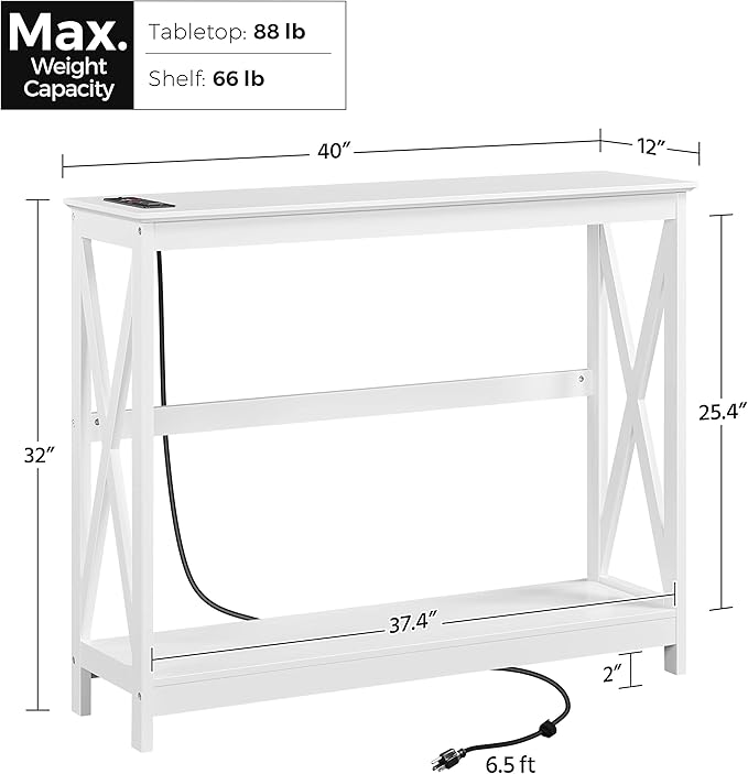 Yaheetech 40" Console Table - Image 3