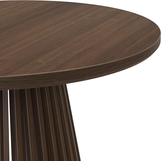 Plank+Beam Lido Round Dining Table, Minimalist Kitchen Table - Image 4