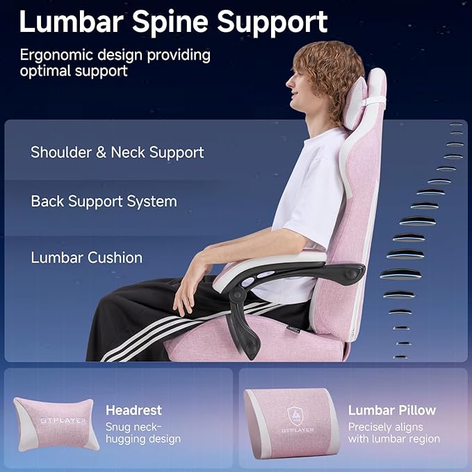 GTPLAYER Gaming Chair, Video Game Chairs - Image 8