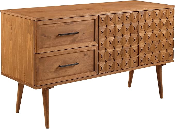 Walker Edison Deluca Boho Solid Wood 2 Door Sideboard by WalkerEdison
