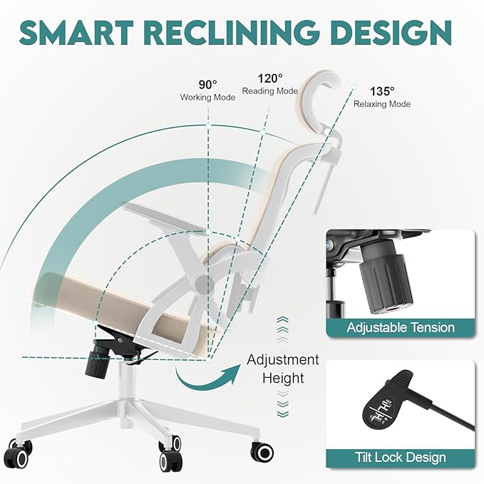 Office Chair Ergonomic Desk Chair - Image 4