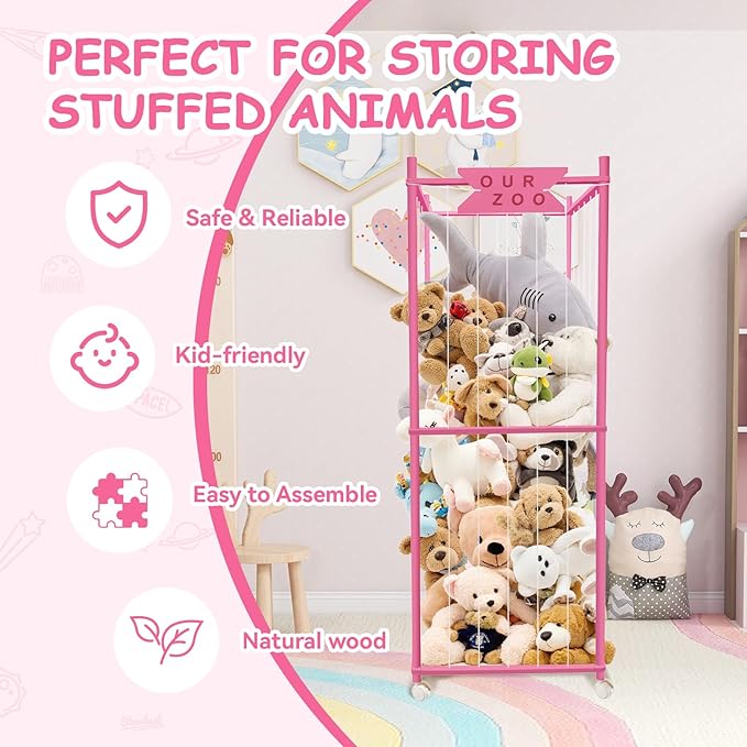 Stuffed Animal Storage Zoo - Image 9