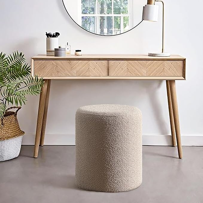 Get Set Style Modern Round Ottoman - Image 4