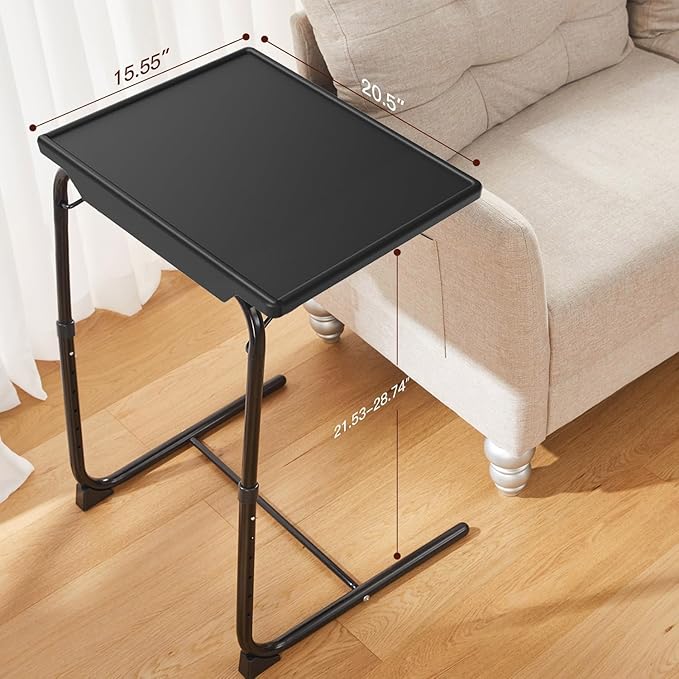 Adjustable TV Tray Set of 2 - Image 3