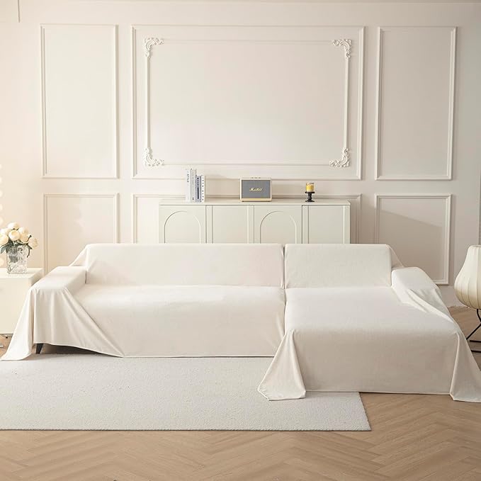 MYSKY HOME White Armchair Couch Cover - Image 6