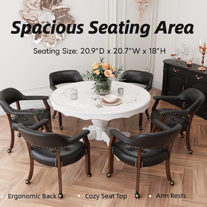 LEEMTORIG Large Dining Chairs - Image 5